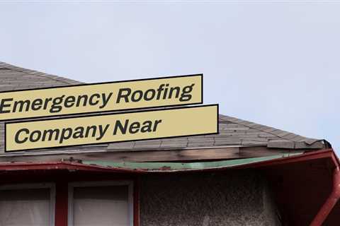 Emergency Roofing Company Near Amherst NY