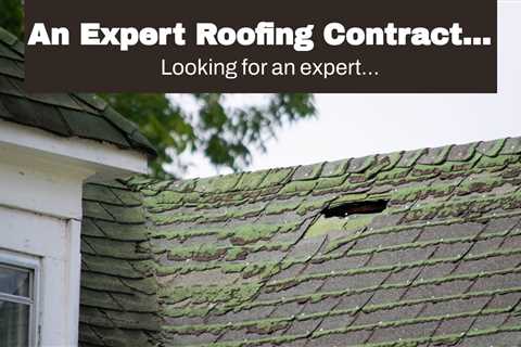 An Expert Roofing Contractor in Rochester NY