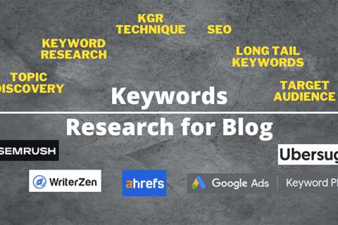 How to Do Keywords Research