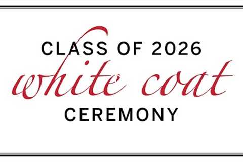 2022 HMS/HSDM White Coat Ceremony