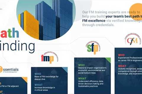 Empower your career with IFMA Professional Development