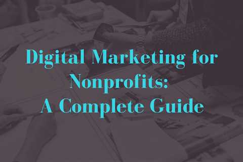 Digital Marketing Nonprofits