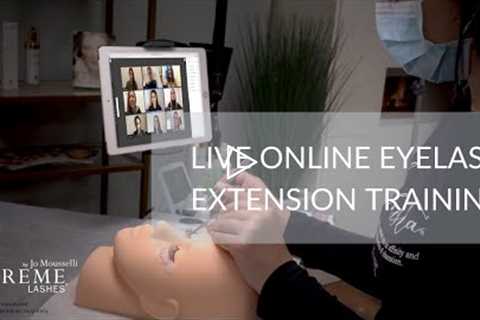 Xtreme LIVE Online™ Eyelash Extension Certification Training & Career Builder Packages