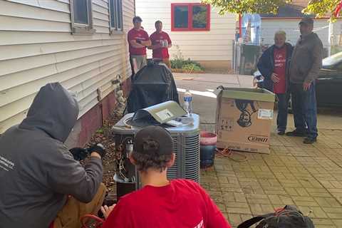 The West Allis family gets a new HVAC system