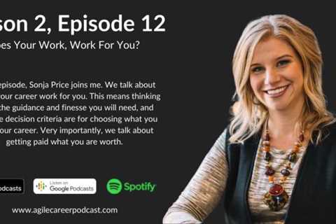 Does Your Work, Work For You Podcast with Sonja Price