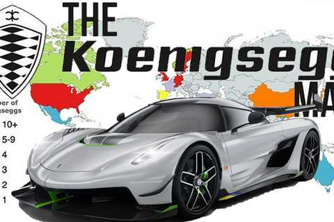 Crowd-Sourced Koenigsegg Map Shows Why You’ve Probably Never Seen One On The Road