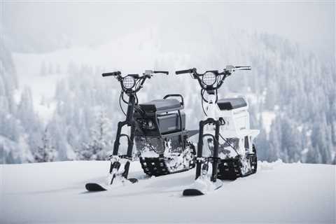 World's first electric snowbike hits the Alps this year