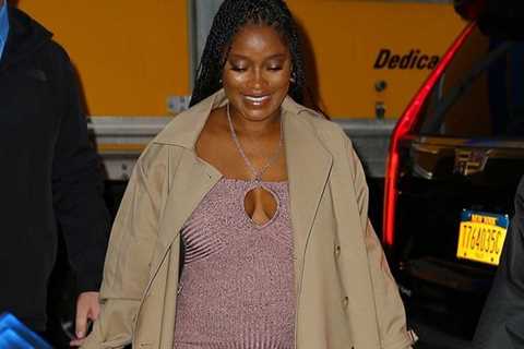 Keke Palmer's Latest Pregnancy Looks Include Cutouts, Body-Cons, and Sequins