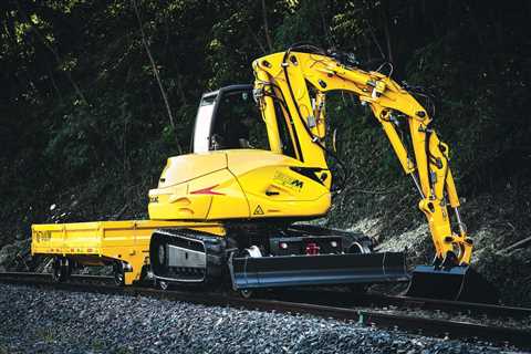 Mecalac On Track with New Rail Excavator, the 136MRail