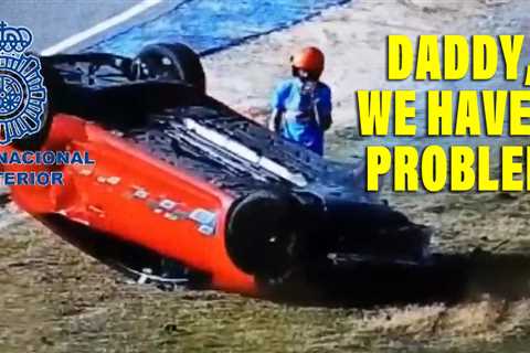 Father And Son Arrested For Fraud After Reporting Car They Crashed On Track Stolen