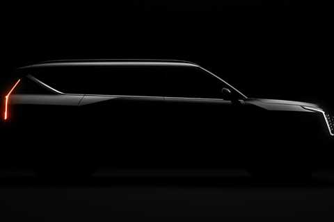 2024 Kia EV9 electric SUV design will be revealed March 15