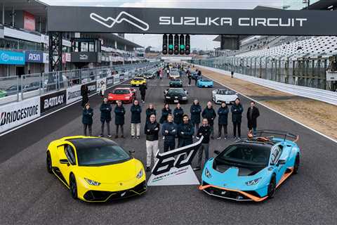 Lamborghini Breaks Guinness World Record For Largest Parade Of Its Supercars