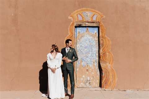 Modern and Timeless Southwestern La Fonda on the Plaza Wedding