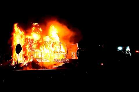 Video: Two alarm house fire in Pennsylvania