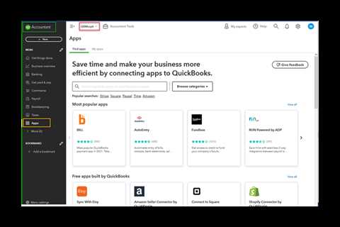 QBO-Accountants Can Now Access Apps in Client View