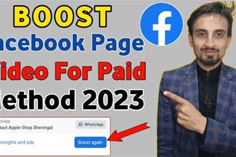 How to Promote Facebook Page Videos | BOOST Facebook page Videos