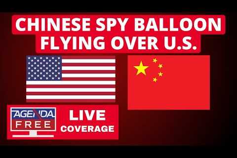 Chinese Spy Balloon over U.S. - Possible Shoot Down? - LIVE Breaking News Coverage