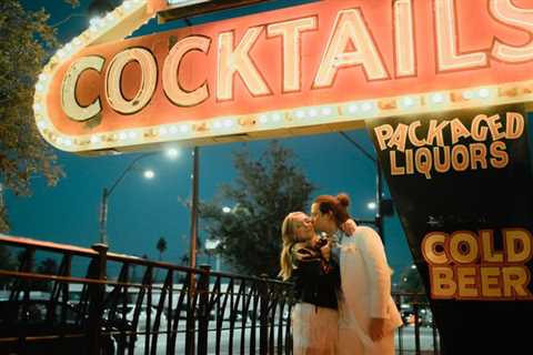 Iconic & Disco Ball-Filled Las Vegas Chapel Wedding