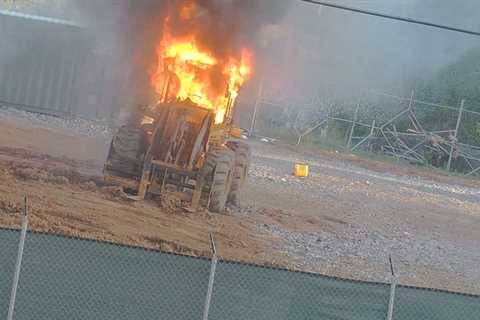 Construction site is swarmed, burned at Atlanta’s ‘Cop City’