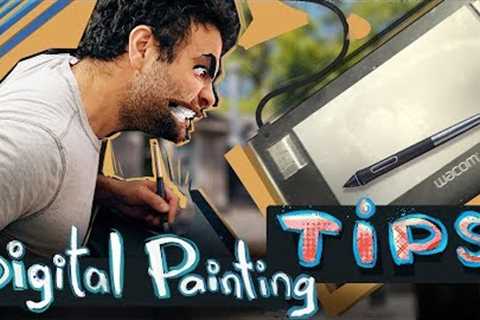 9 Digital Painting Tips ''n Tricks | PHOTOSHOP