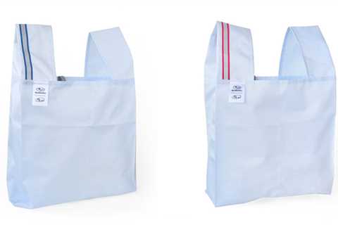 Subaru sells reusable shopping bags made of airbag scraps