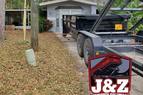 J&Z Dumpster Solutions Receives Outstanding Online Reviews for Having the Best Dumpster Rental..