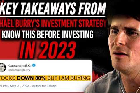 Michael Burry Strategy Says Markets Will Fall 40% By June 2023 But This Will Be The Best Time