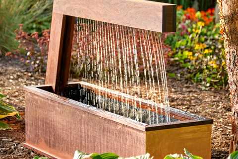 How to Build a Modern Water Fountain