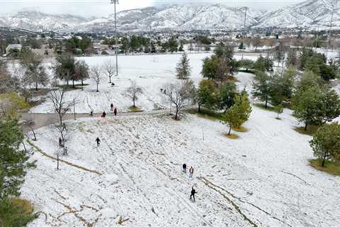 Why a Blizzard Is Hitting Southern California