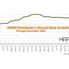 HARDI Distributors Report 9.7% Revenue Increase in December