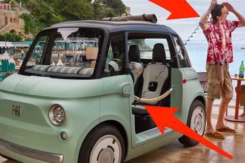 Fiat's tiny new electric car has the strangest feature ever