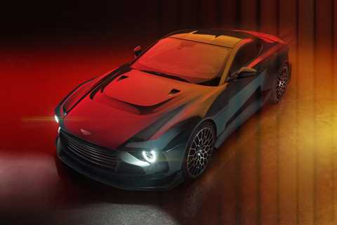 Aston Martin Valour gets retro looks and a manual-backed V12