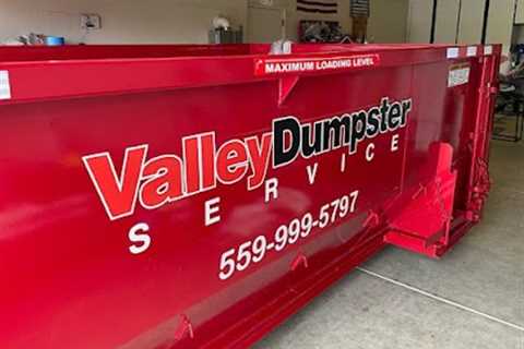 Valley Dumpster Service Provides Commercial Dumpster Rental Sanger CA Business Owners Rely On