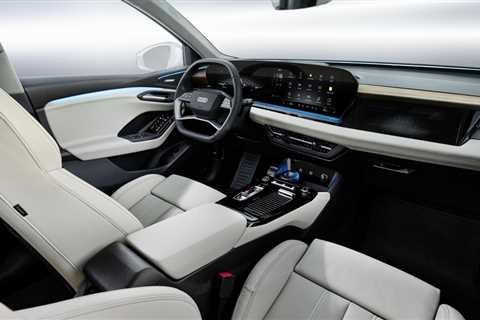 Audi Q6 E-Tron interior shows off big screens