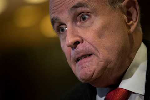 Only The Really Rich Or Really Indigent Can Dodge Accountability, And Rudy Giuliani Isn’t There Yet