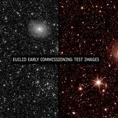 Euclid 'dark universe' telescope reveals its 1st sparkling images of the cosmos (photos)