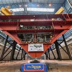 Disney Cruise Line Celebrates Key Construction Milestone for the New Disney Treasure