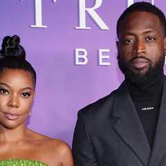 Gabrielle Union Wore Every Editor's Go-To Uniform for a Date With Dwyane Wade