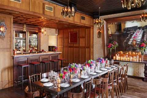 Experience the Nostalgic Private Dining Room at the Italian Cafe in Williamson County TX