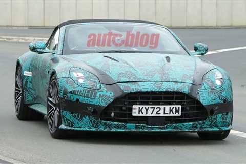 Aston Martin Vantage V8 refresh teased before February 12 debut