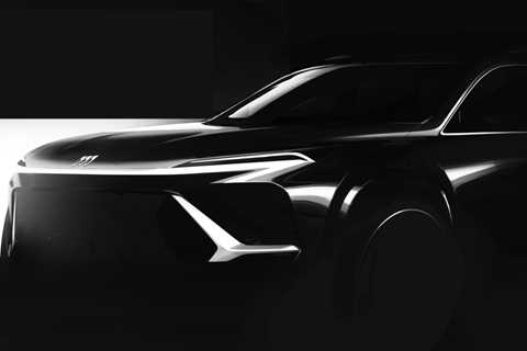 2025 Buick Enclave teased with Wildcat EV styling language