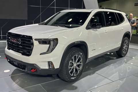 2024 GMC Acadia drops lowest trim, entry price starts at $43,995