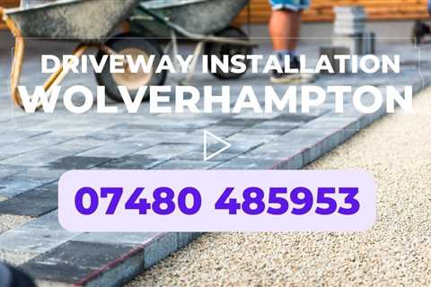 Wolverhampton Driveways Installation Get A Tarmac Gravel or Block Paving Drive Or Patio Installed