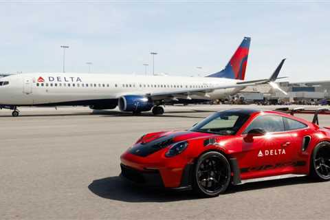 Delta is using a Porsche 911 GT3 RS to help fliers make tight connections