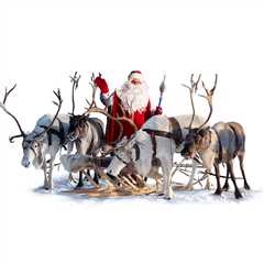 Santa’s veterinary team approves reindeer for takeoff