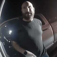 Bodycam footage shows accused child rapist stopped for DUI with 6 children in his truck