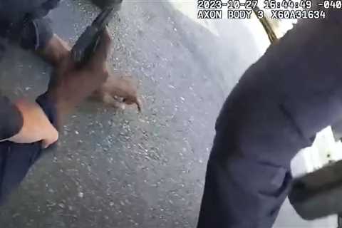 Video: Gun fires as NYPD officers wrestle weapon away from suspect