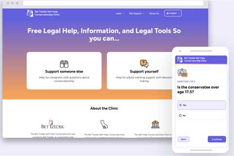 In Los Angeles, Bet Tzedek’s New Online Legal Clinic Helps Pro Se People With Conservatorships