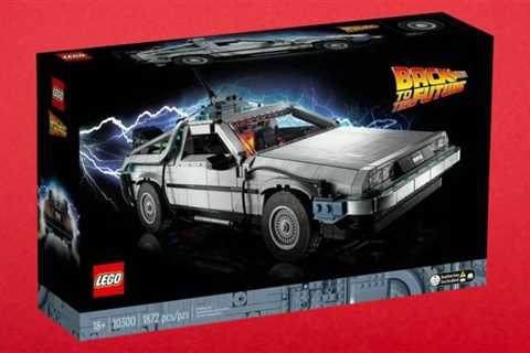 Lego Icons 'Back To the Future' DeLorean set on sale at Walmart