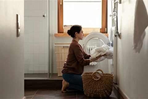 Reducing Washer and Dryer Environmental Impacts